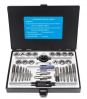 Набор метчиков и плашек 33 предмета (метрич + дюйм) в метал.кейсе Forsage F-M033-3. Большой выбор на сайте Трейдимпорт