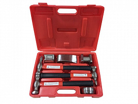 На сайте Трейдимпорт можно недорого купить Набор инструментов рихтовочных для кузовных работ 7 предметов, в кейсе Forsage F-50713B. 