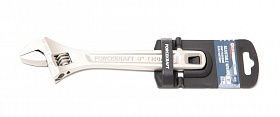На сайте Трейдимпорт можно недорого купить Ключ разводной Profi CRV 12"-300мм (захват 0-35мм), на пластиковом держателе FORCEKRAFT FK-649300. 