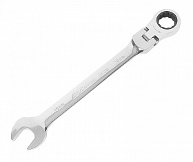 На сайте Трейдимпорт можно недорого купить Ключ комбинированный трещоточный с подвижной головкой 18мм. 