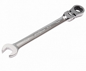 На сайте Трейдимпорт можно недорого купить Ключ комбинированный трещоточный с подвижной головкой 11мм. 