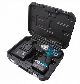 На сайте Трейдимпорт можно недорого купить Гайковерт ударный аккумуляторный 1/2" (18V, 4.0AH, LI-ION, 0-1600 об/мин, 520 Нм), в кейсе Forsage F. 