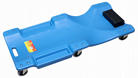 На сайте Трейдимпорт можно недорого купить Лежак для автослесаря пластиковый на 6-ти колесах 40" (1050х490х95мм) KINGTUL KT-2007-5. 