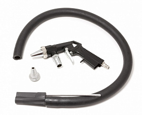 На сайте Трейдимпорт можно недорого купить Пистолет пескоструйный пневматический (сопло: 4.5, 5мм, шланг со щупом для песка-1м, расход воздуха . 